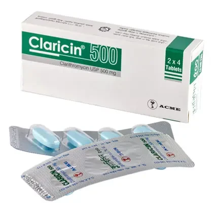 Tablet Claricin  500mg (8pcs)